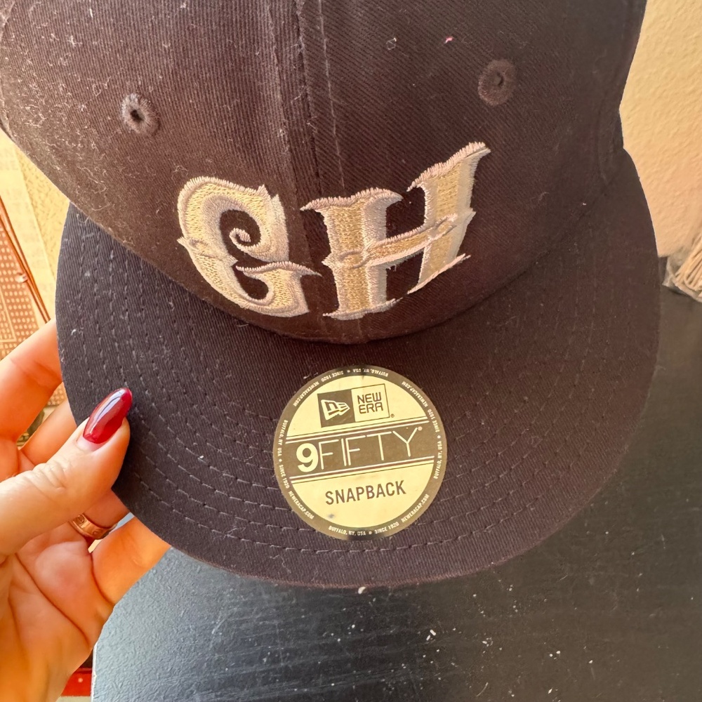 New Era 9FIFTY Snapback General Horseplay GH Logo Black Hat Streetwear Cap - Picture 3 of 8
